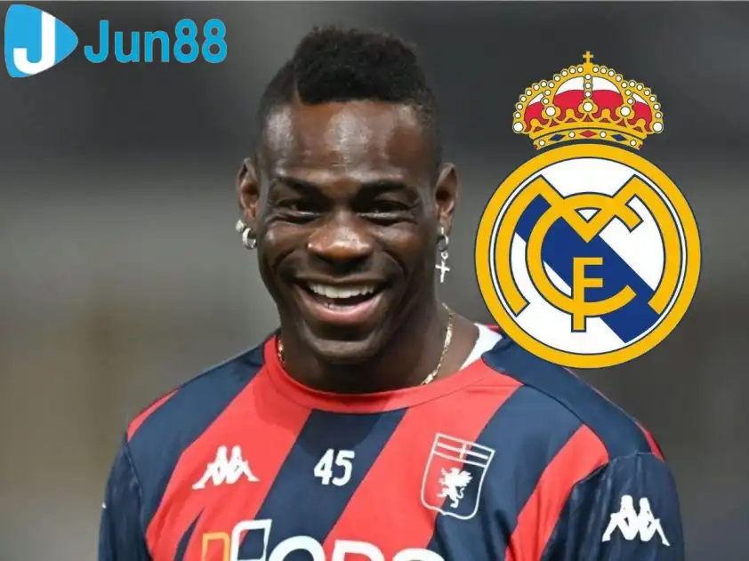 Mario Balotelli tiết lộ anh muốn thi đấu cho Real Madrid (Ảnh: Tribuna)